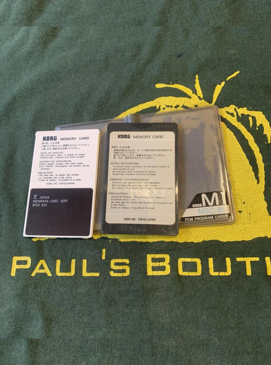 Korg MPC-08 and MSC-08 M1 Cards