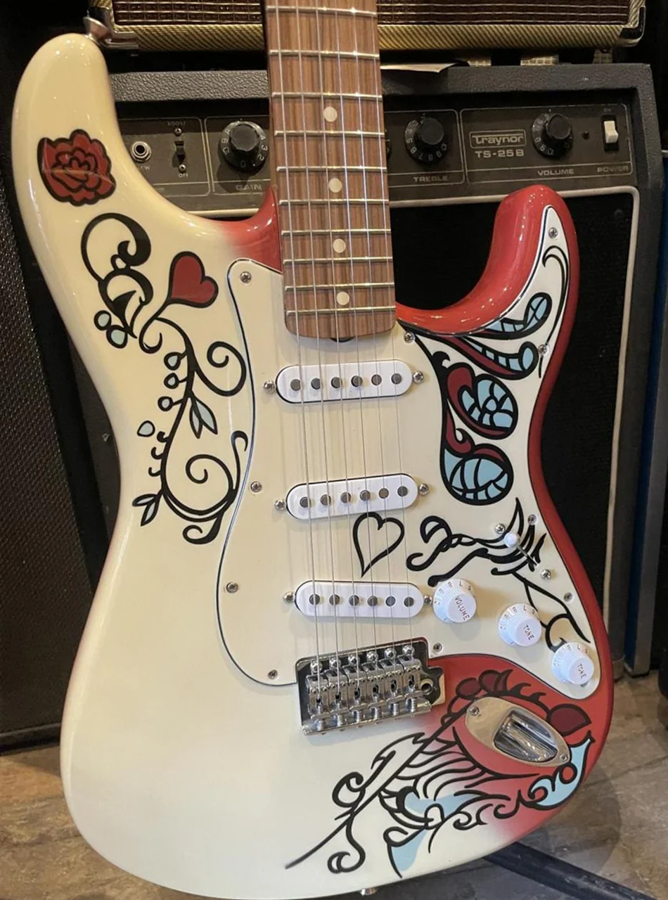 2017 MIM Fender Hendrix Monterey Stratocaster