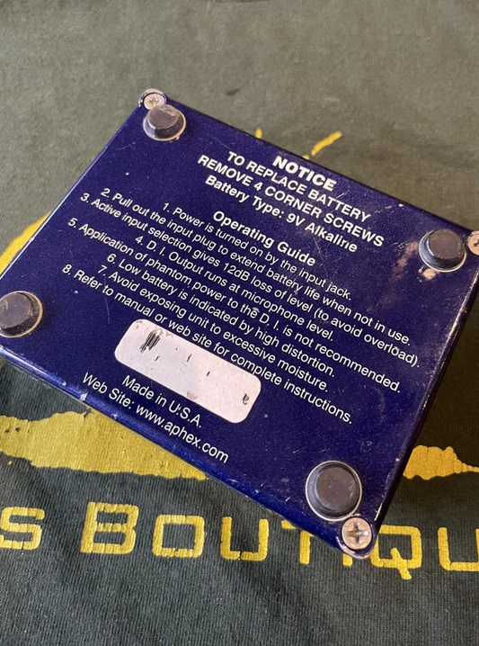 Aphex Bass Exciter