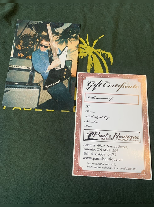 Paul's Boutique Gift Certificate $150