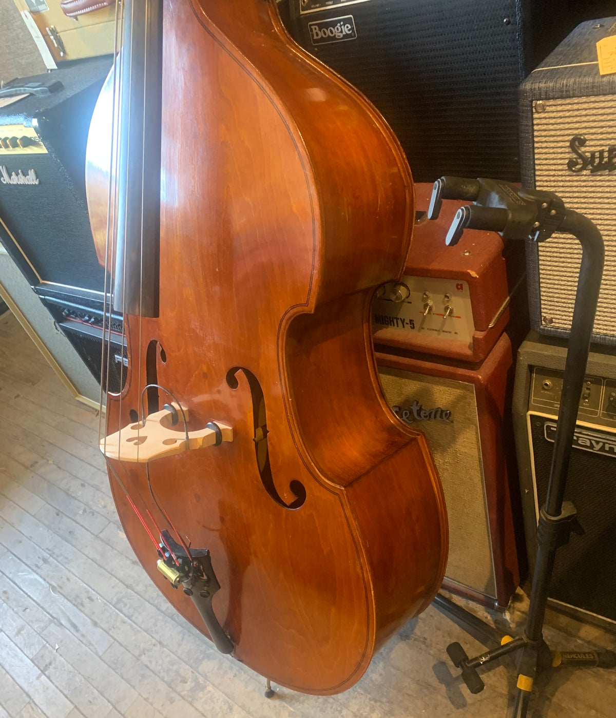 Dorro West German Upright Bass with Pickup