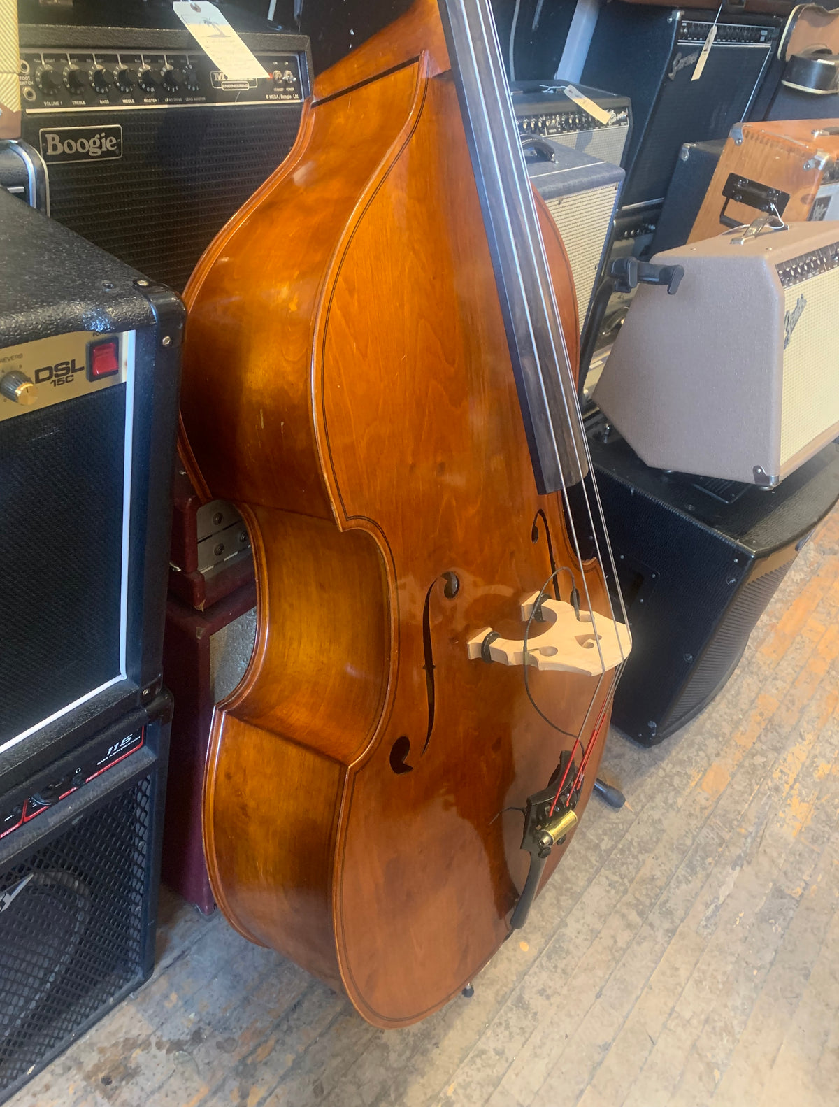 Dorro West German Upright Bass with Pickup