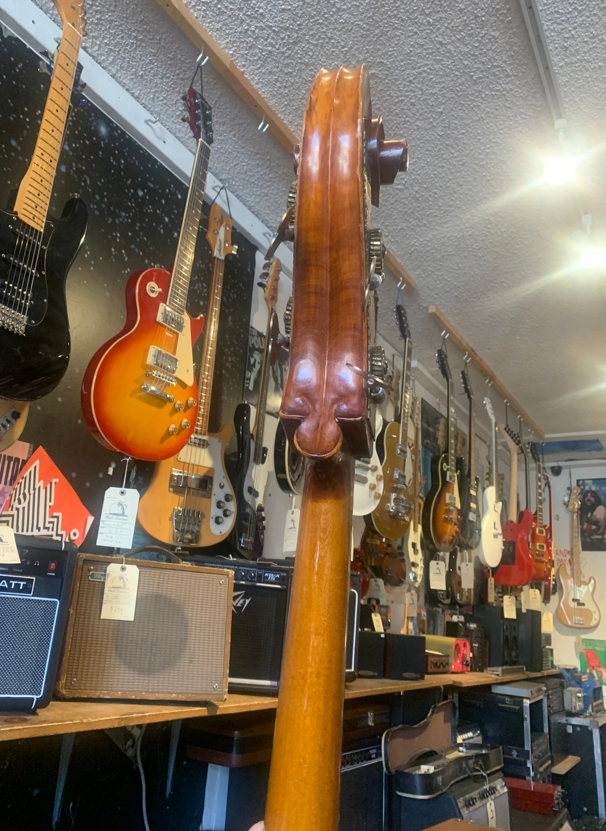 Dorro West German Upright Bass with Pickup