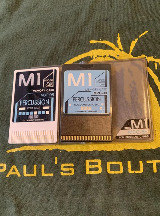 Korg MPC-08 and MSC-08 M1 Cards