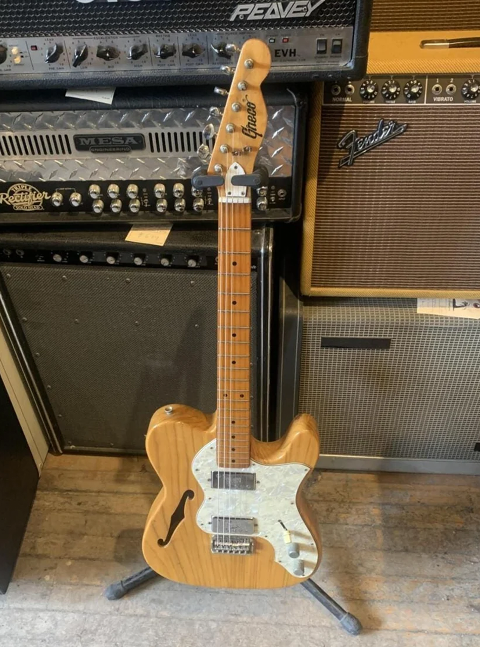70s Greco “Gneco” Thinline Tele