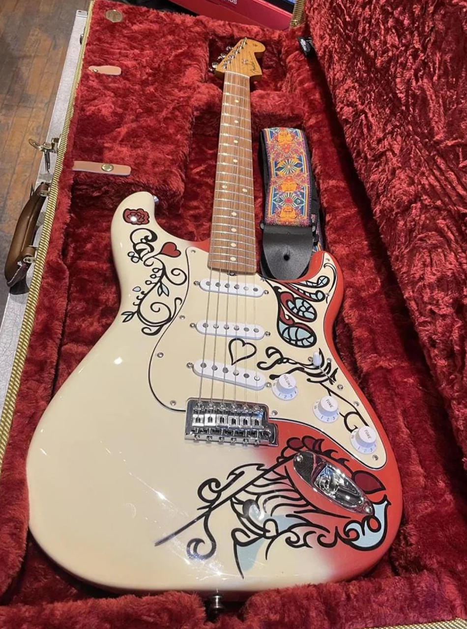 2017 MIM Fender Hendrix Monterey Stratocaster