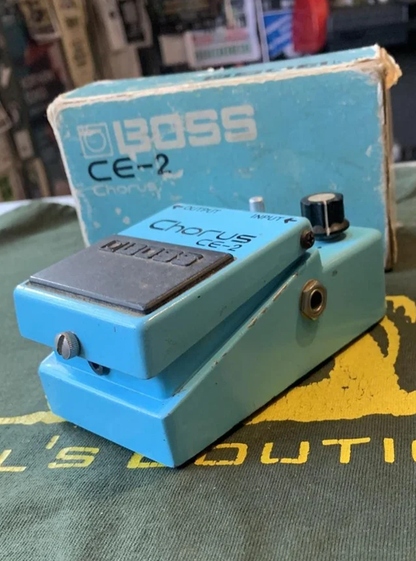 1980 MIJ Boss CE-2 Silver Screw